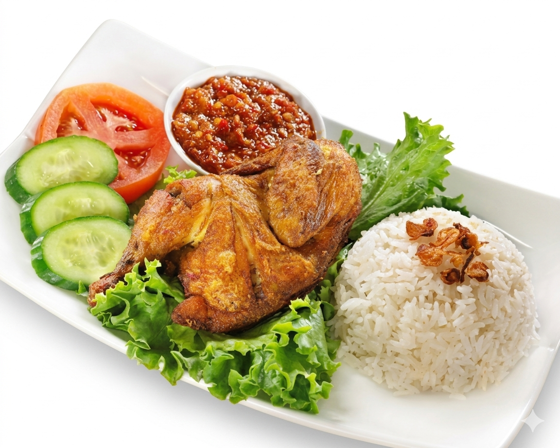Nasi Ayam Goreng
